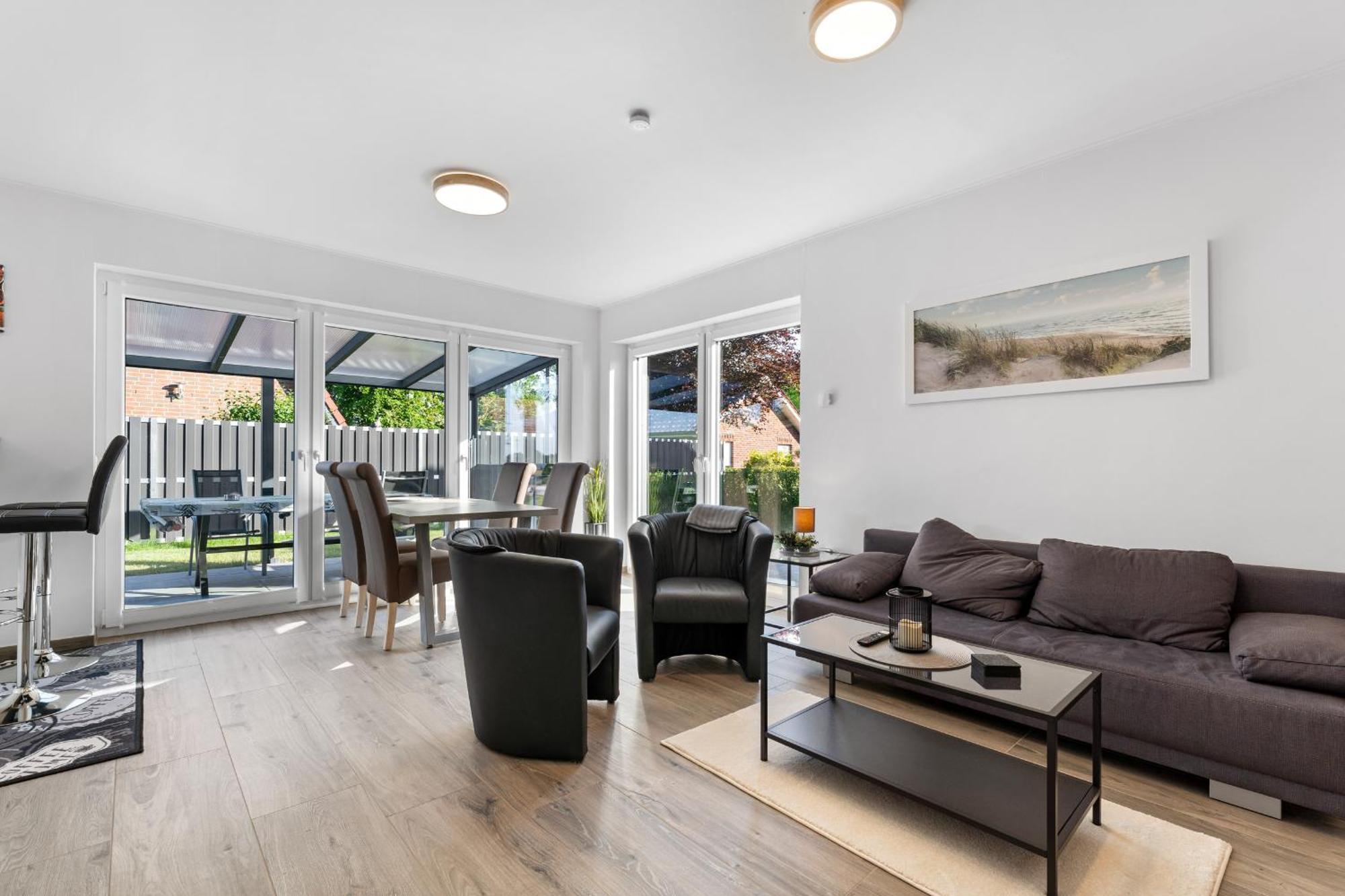 Niewoh Ferienhaus Wiesenblick,Ammerland, Conneforde Wiefelstede 客房 照片